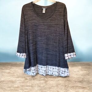Catherines Curvy Top Size 2X